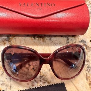 Valentino oversized sunglasses
